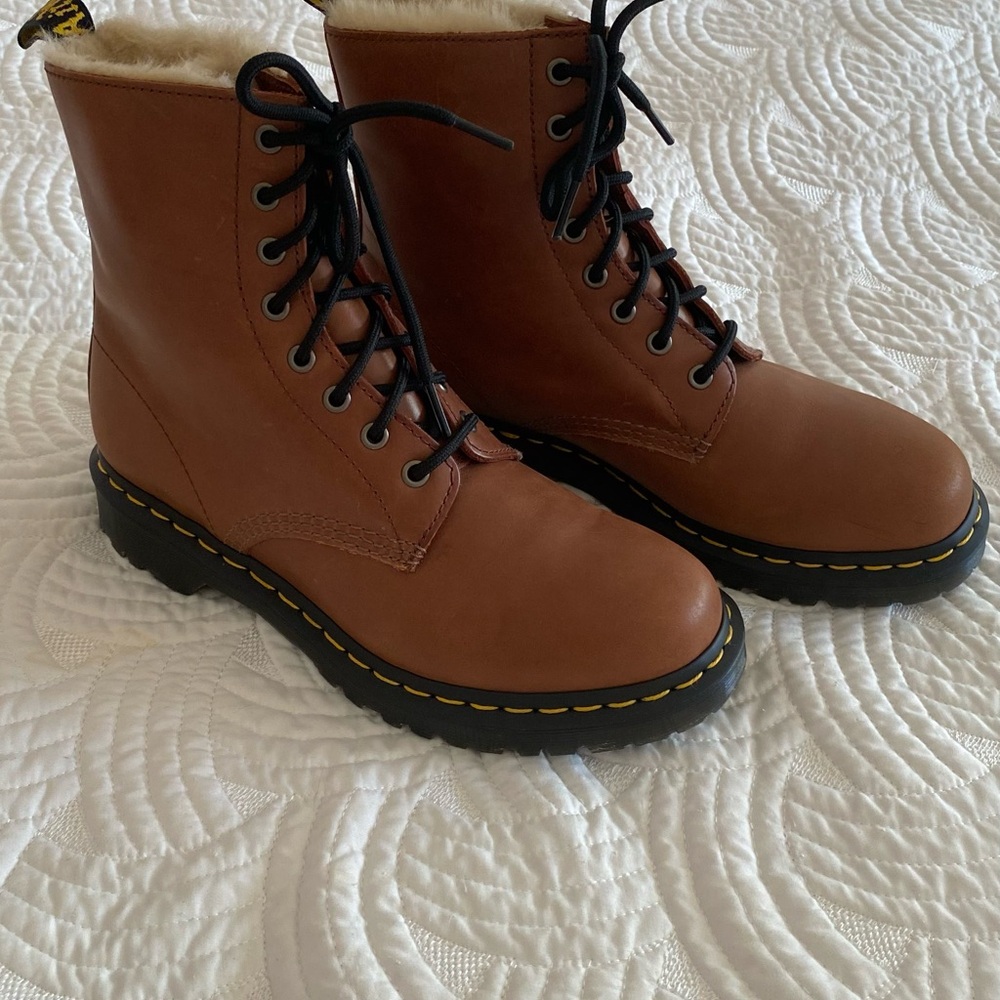 Dr. Martens Fur-Lined Boots